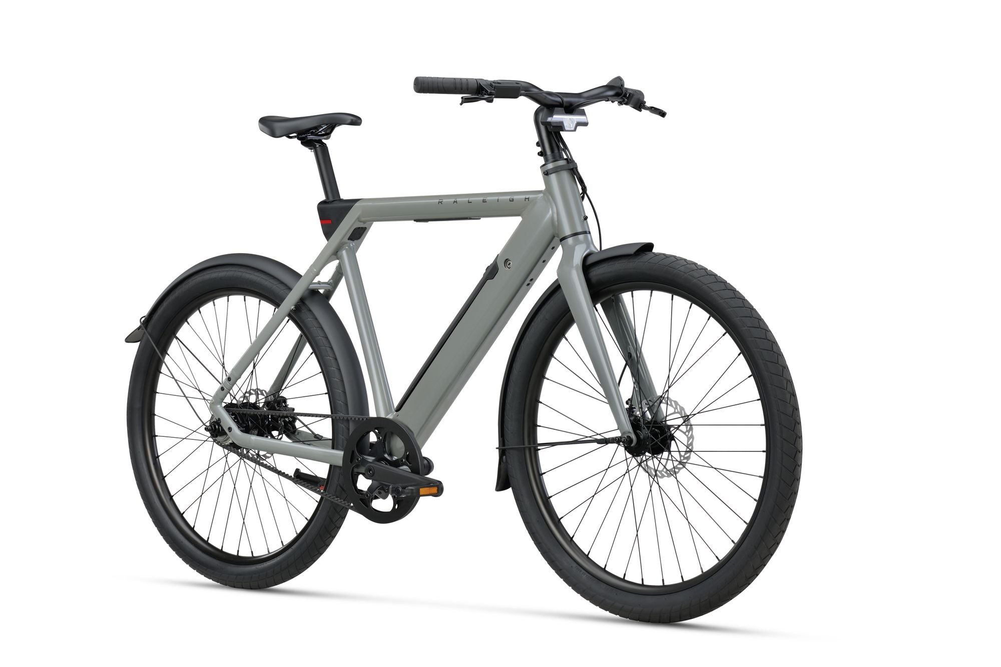 Raleigh ONE front angle grey
