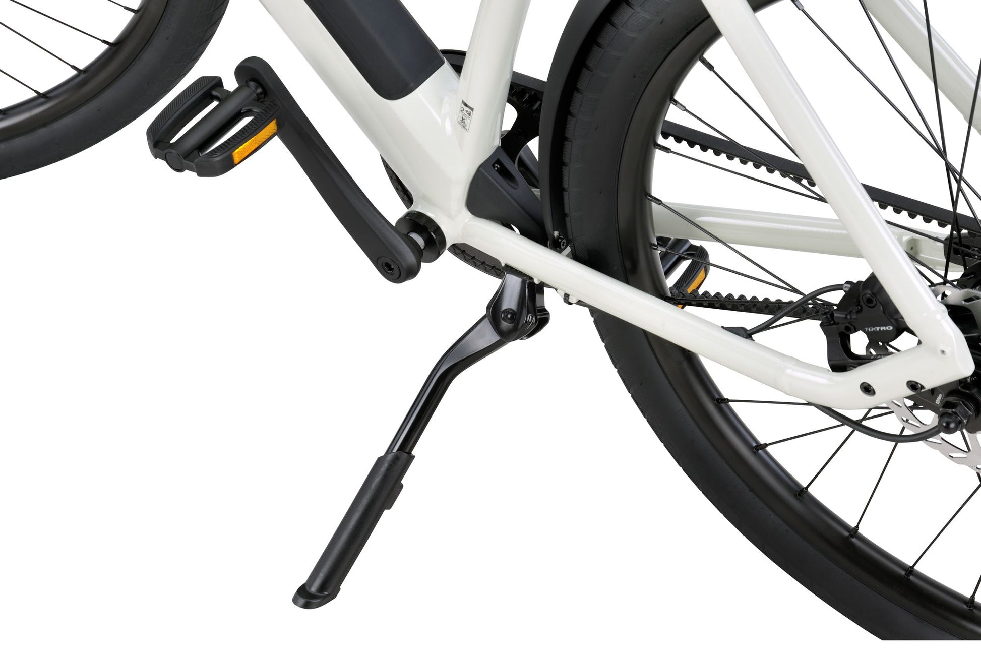 Raleigh ONE white kick stand