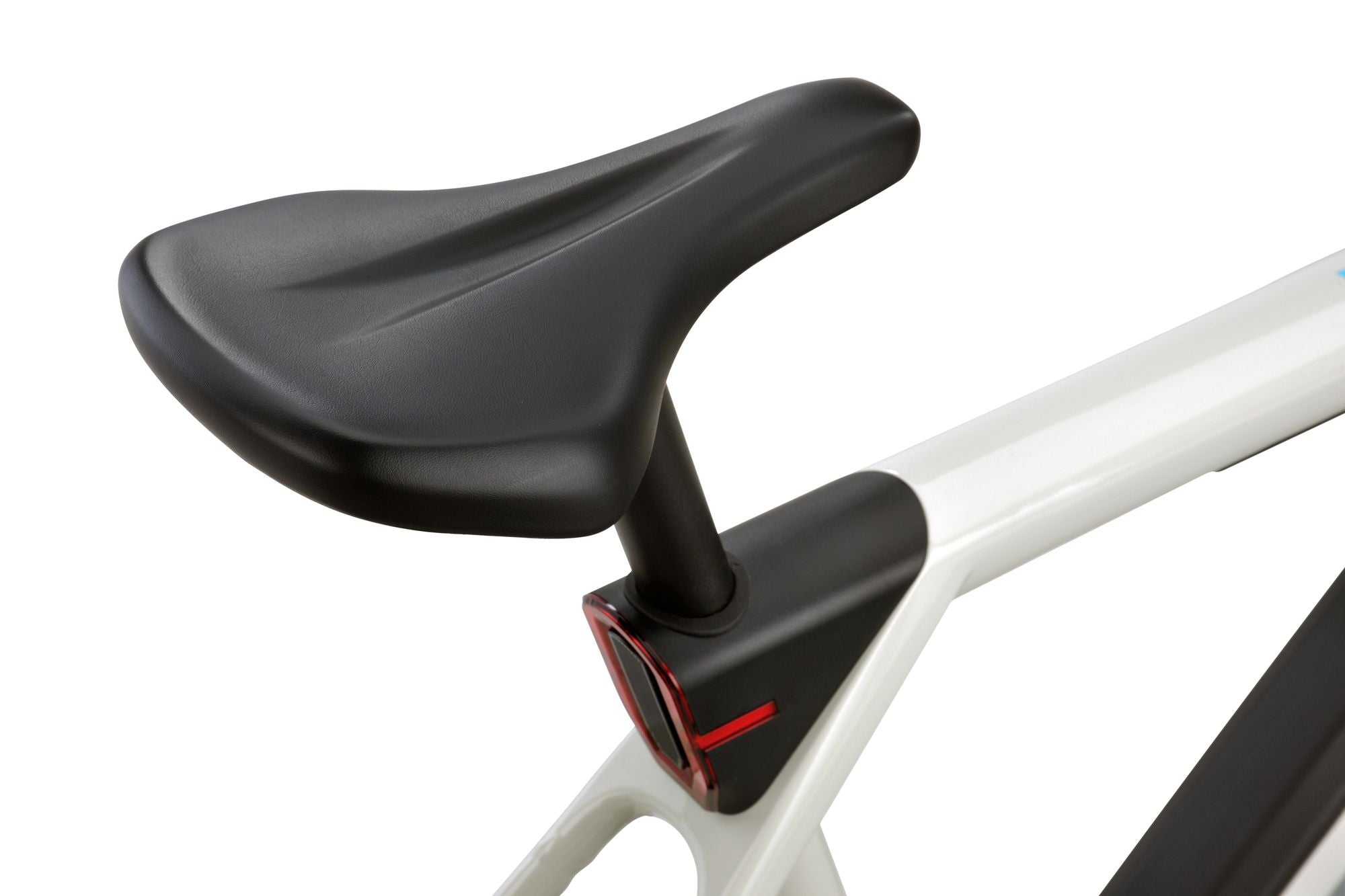 Raleigh ONE white saddle